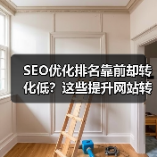 SEO优化排名靠前却转化低?这些提升网站转化率方法要掌握(图4) SEO优化排名靠前却转化低?这些提升网站转化率方法要掌握(图4)