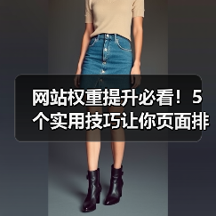 网站权重提升必看!5个实用技巧让你页面排名飙升(图2) 网站权重提升必看!5个实用技巧让你页面排名飙升(图2)