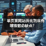单页面网站优化到底有哪些致命缺点?(图2) 单页面网站优化到底有哪些致命缺点?(图2)