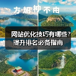 网站优化技巧有哪些?提升排名必备指南(图1) 网站优化技巧有哪些?提升排名必备指南(图1)