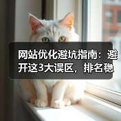 网站优化避坑指南:避开这3大误区,排名稳提升(图2) 网站优化避坑指南:避开这3大误区,排名稳提升(图2)