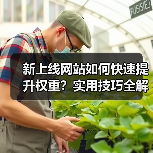 新上线网站如何快速提升权重?实用技巧全解析(图1) 新上线网站如何快速提升权重?实用技巧全解析(图1)
