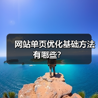 网站单页优化基础方法有哪些?(图2) 网站单页优化基础方法有哪些?(图2)