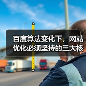 百度算法变化下,网站优化必须坚持的三大核心要素(图2) 百度算法变化下,网站优化必须坚持的三大核心要素(图2)