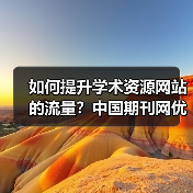 如何提升学术资源网站的流量？中国期刊网优化策略解析（图2）