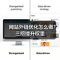 网站外链优化怎么做？三招提升权重（图1）
