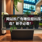 网站推广有哪些避坑指南？新手必看！（图1）