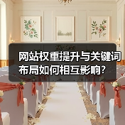 网站权重提升与关键词布局如何相互影响?(图2) 网站权重提升与关键词布局如何相互影响?(图2)
