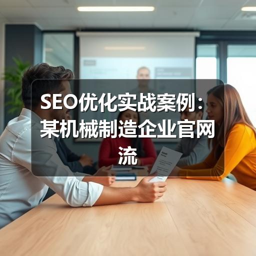 SEO优化实战案例:某机械制造企业官网流量提升300%的幕后操作