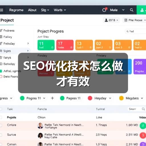 SEO优化技术怎么做才有效
