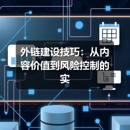 外链建设技巧:从内容价值到风险控制的实用指南