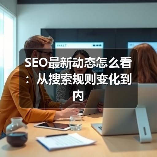 SEO最新动态怎么看:从搜索规则变化到内容优化的实用指南