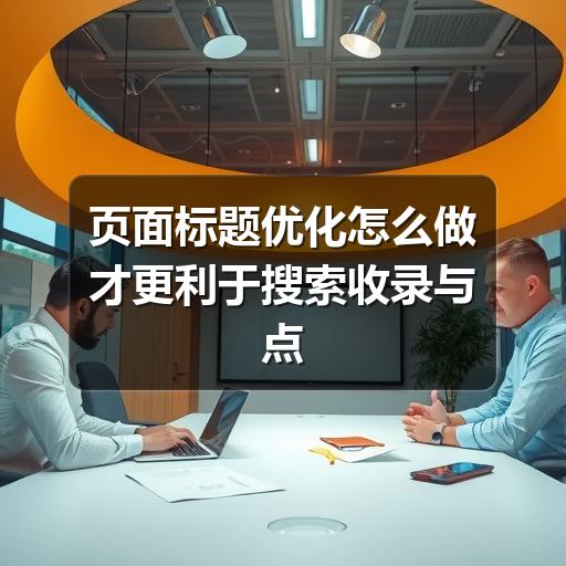 页面标题优化怎么做才更利于搜索收录与点击