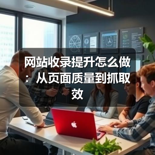 网站收录提升怎么做:从页面质量到抓取效率的实用方法