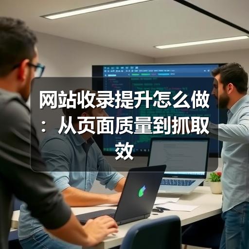 网站收录提升怎么做:从页面质量到抓取效率的实用方法