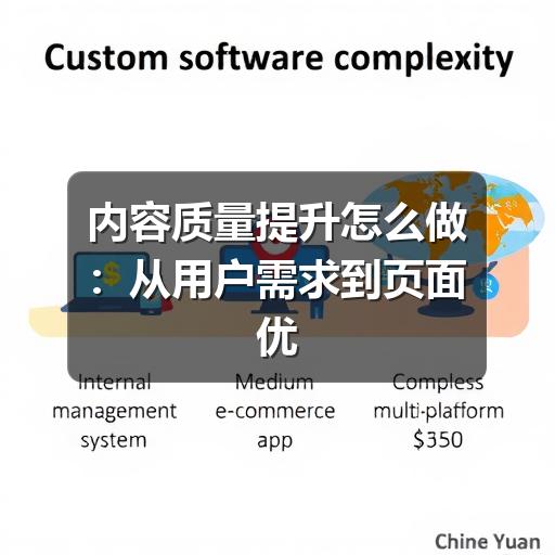 内容质量提升怎么做:从用户需求到页面优化的实用方法