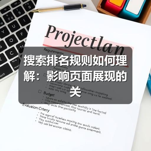 搜索排名规则如何理解:影响页面展现的关键因素