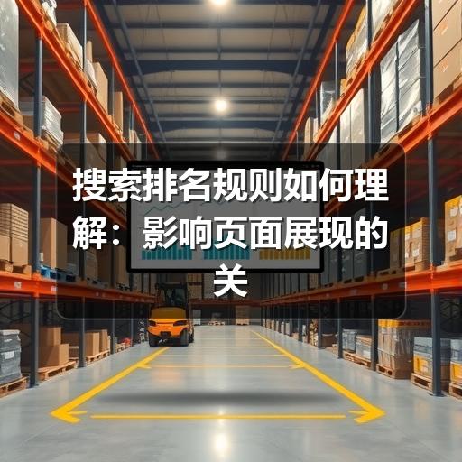 搜索排名规则如何理解:影响页面展现的关键因素