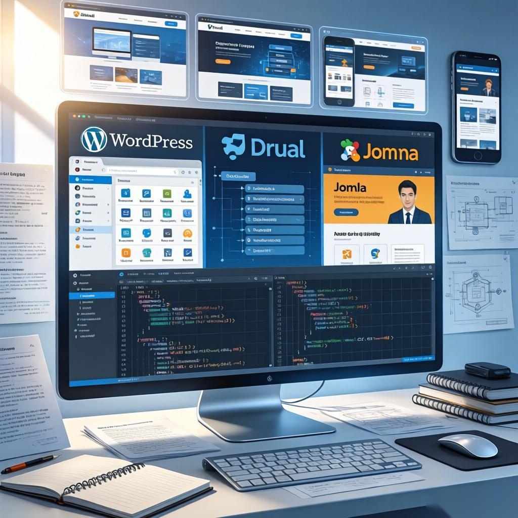 Content Management System选择指南:WordPress、Drupal与Joomla全面分析